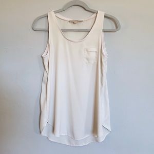 Cream Loft Tank Top